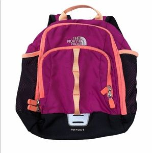 The North Face Sprout Backpack Small Toddler Preschool Pink